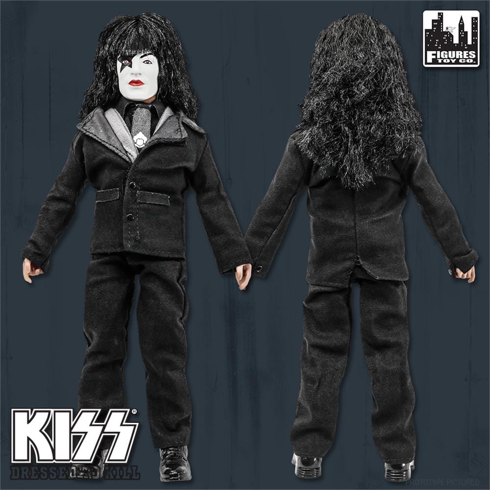 KISS 8 Inch Action Figures Dressed To Kill Throwback Series: The Starchild