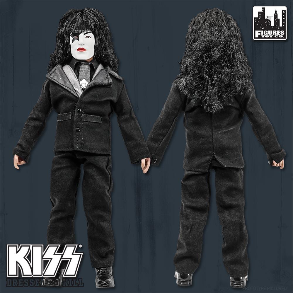 KISS 8 Inch Action Figures Dressed To Kill Throwback Series: The Starchild