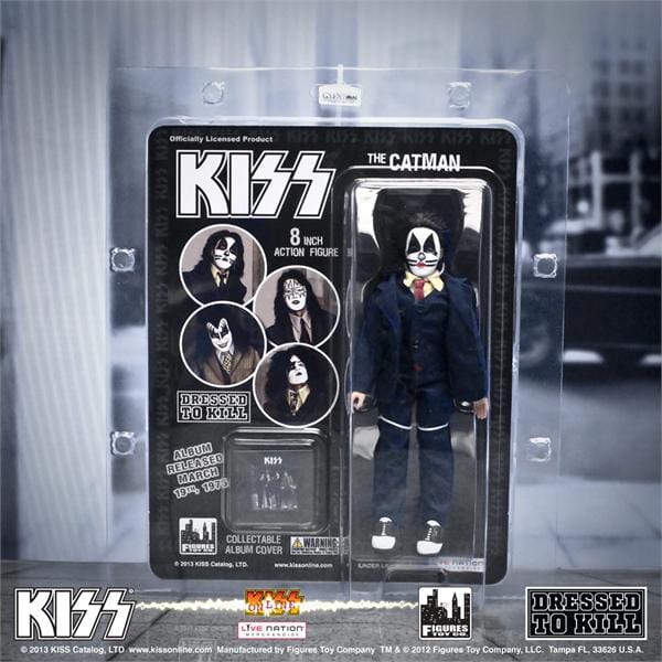 Kiss 8 Inch Action Figures Series 5 Dressed to Kill: The Catman Colored Variant