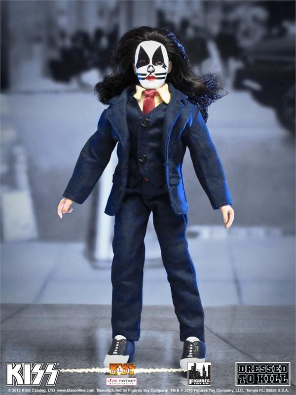 Kiss 8 Inch Action Figures Series 5 Dressed to Kill: The Catman Colored Variant