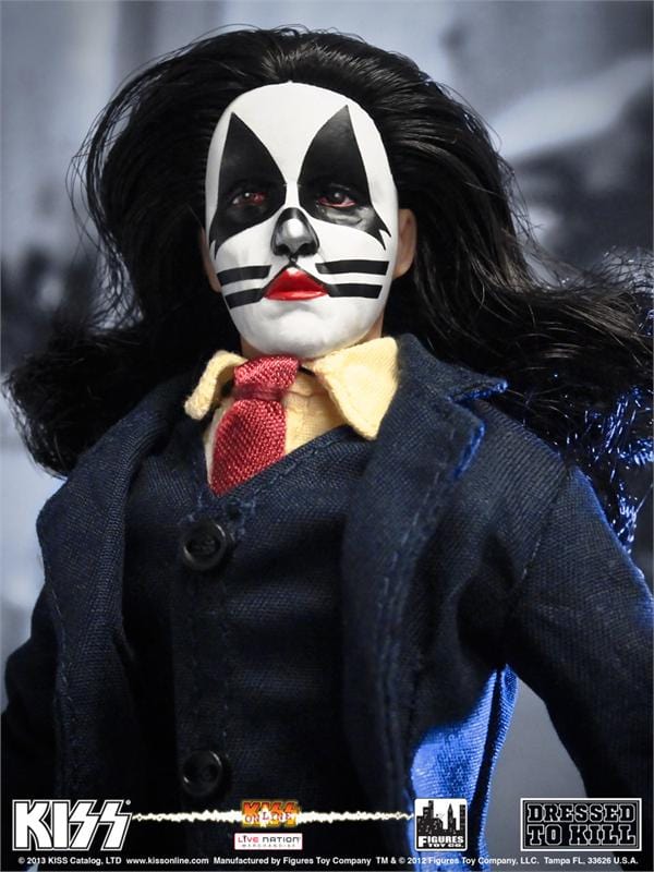 Kiss 8 Inch Action Figures Series 5 Dressed to Kill: The Catman Colored Variant