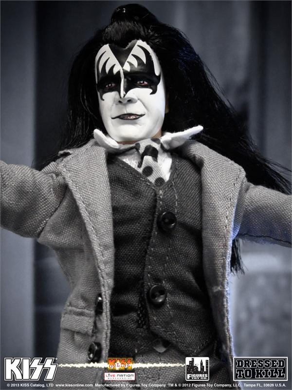 Kiss 8 Inch Action Figures Series 5 Dressed to Kill: The Demon