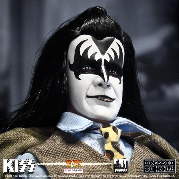 Kiss 8 Inch Action Figures Series 5 Dressed to Kill: The Demon Colored Variant