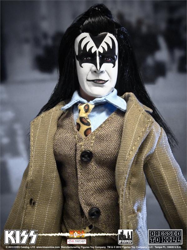 Kiss 8 Inch Action Figures Series 5 Dressed to Kill: The Demon Colored Variant