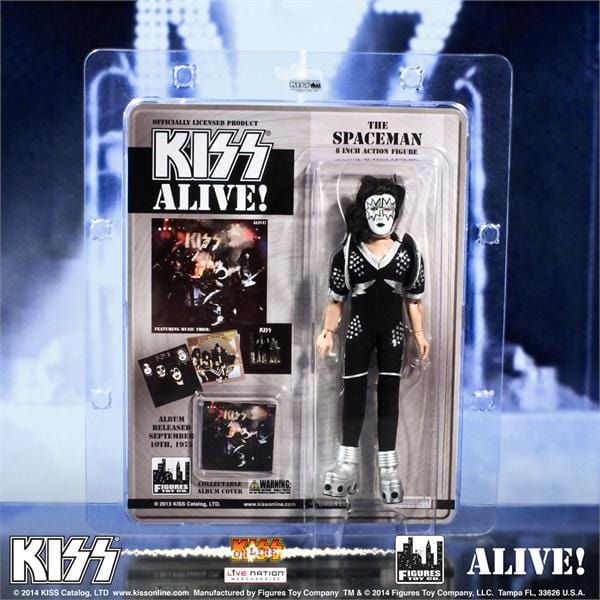 Kiss 8 Inch Action Figures Series 6 Alive: The Spaceman