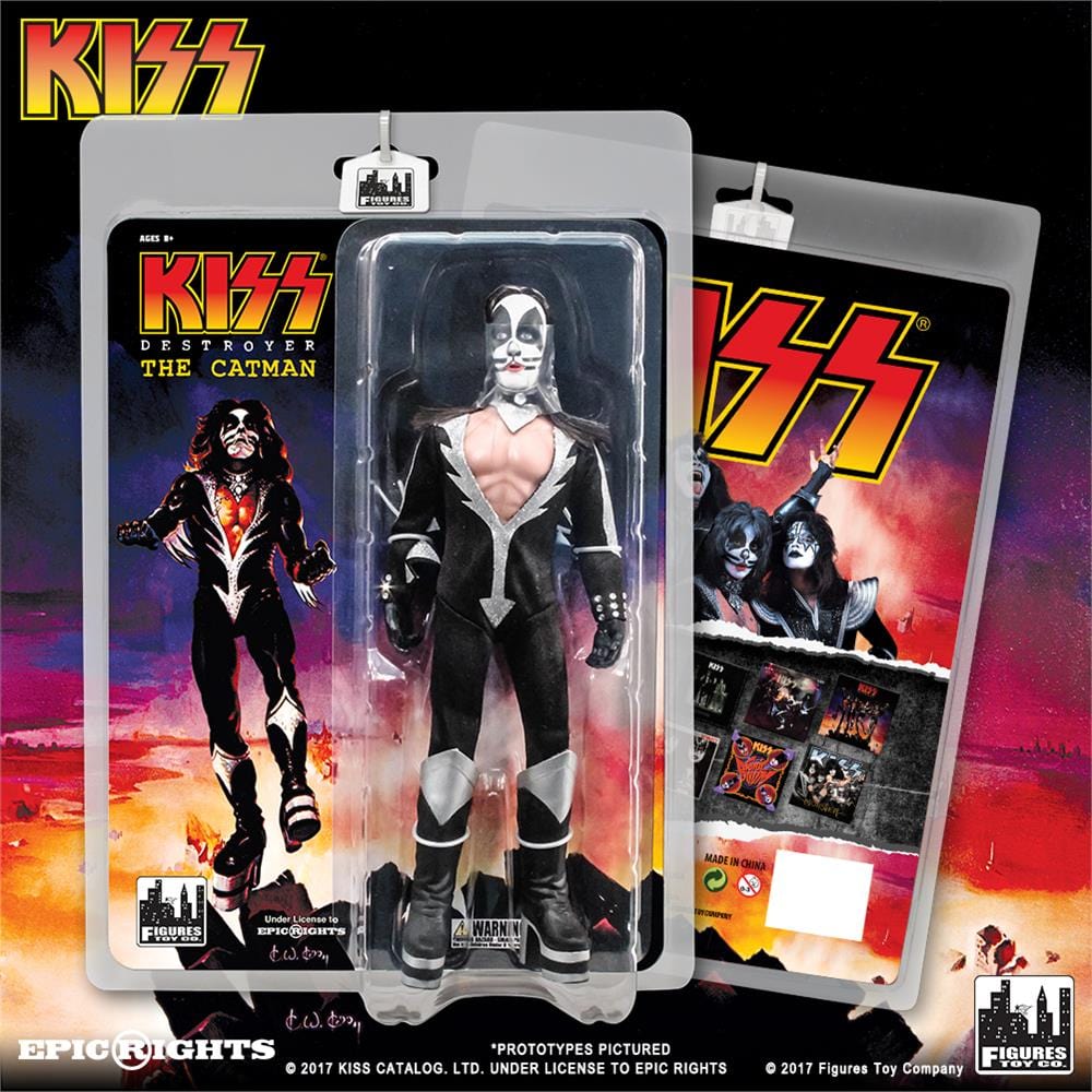 KISS 8 Inch Action Figures Series 7 Destroyer: The Catman