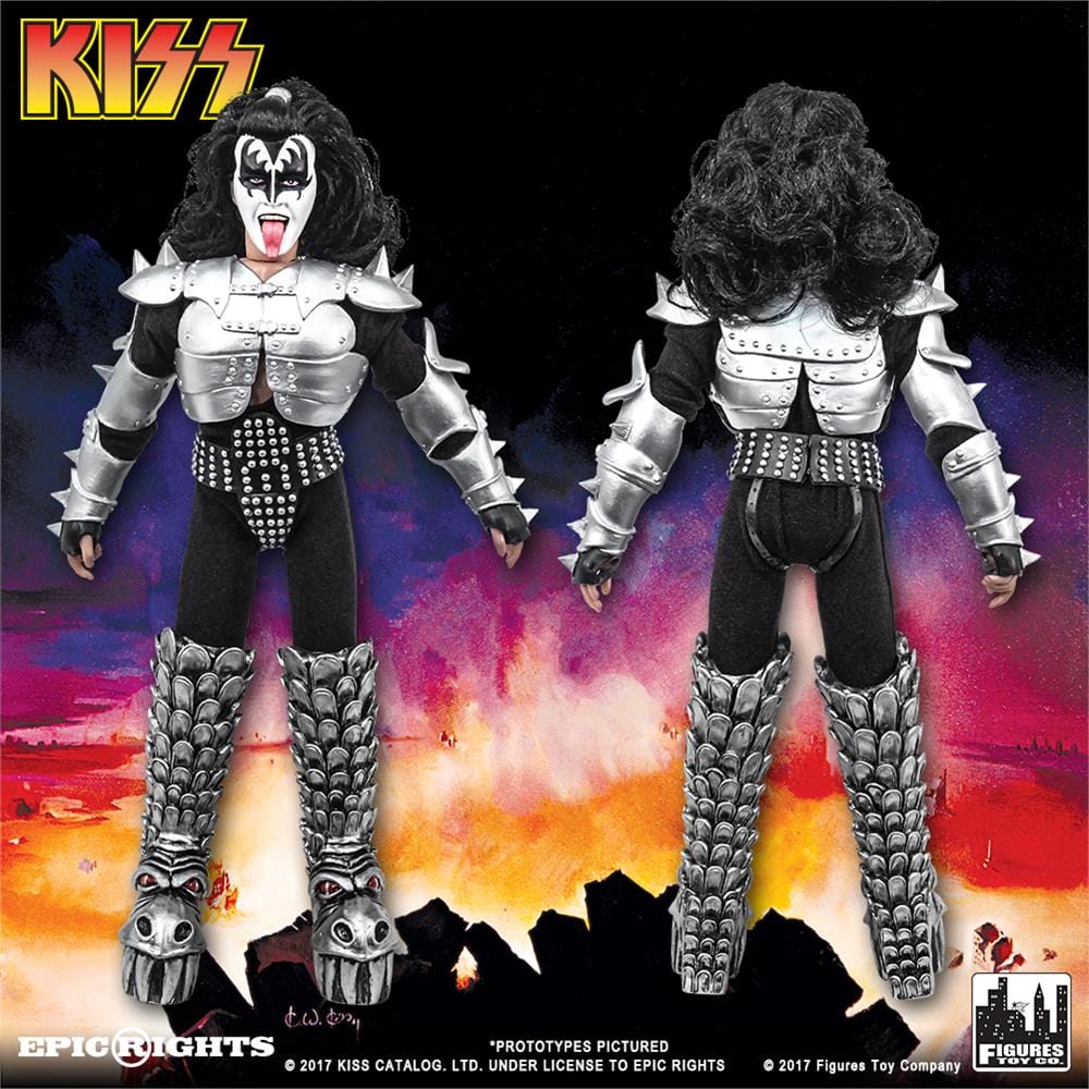 KISS 8 Inch Action Figures Series 7 Destroyer: The Demon