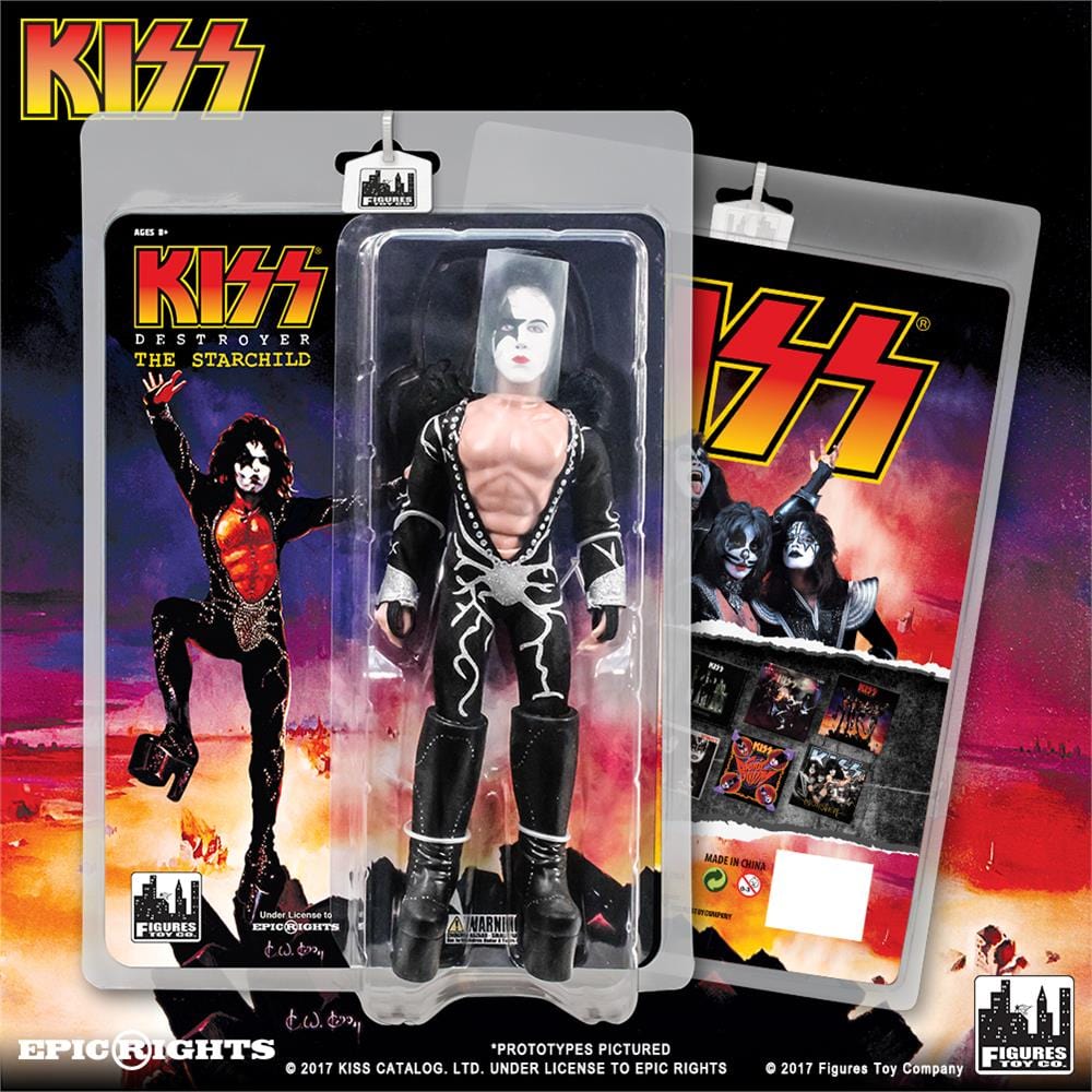 KISS 8 Inch Action Figures Series 7 Destroyer: The Starchild