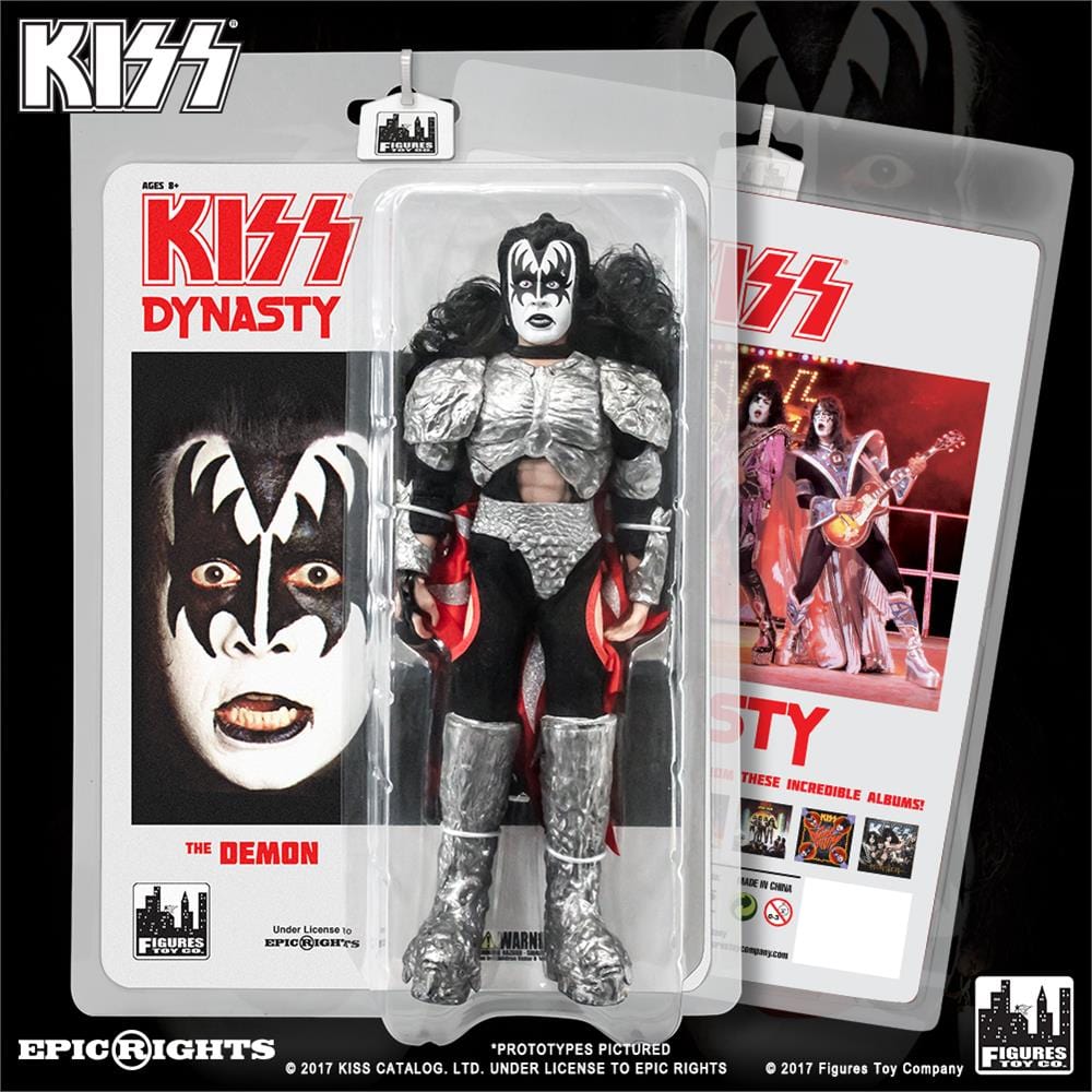 KISS 8 Inch Action Figures Series 8 Dynasty: The Demon