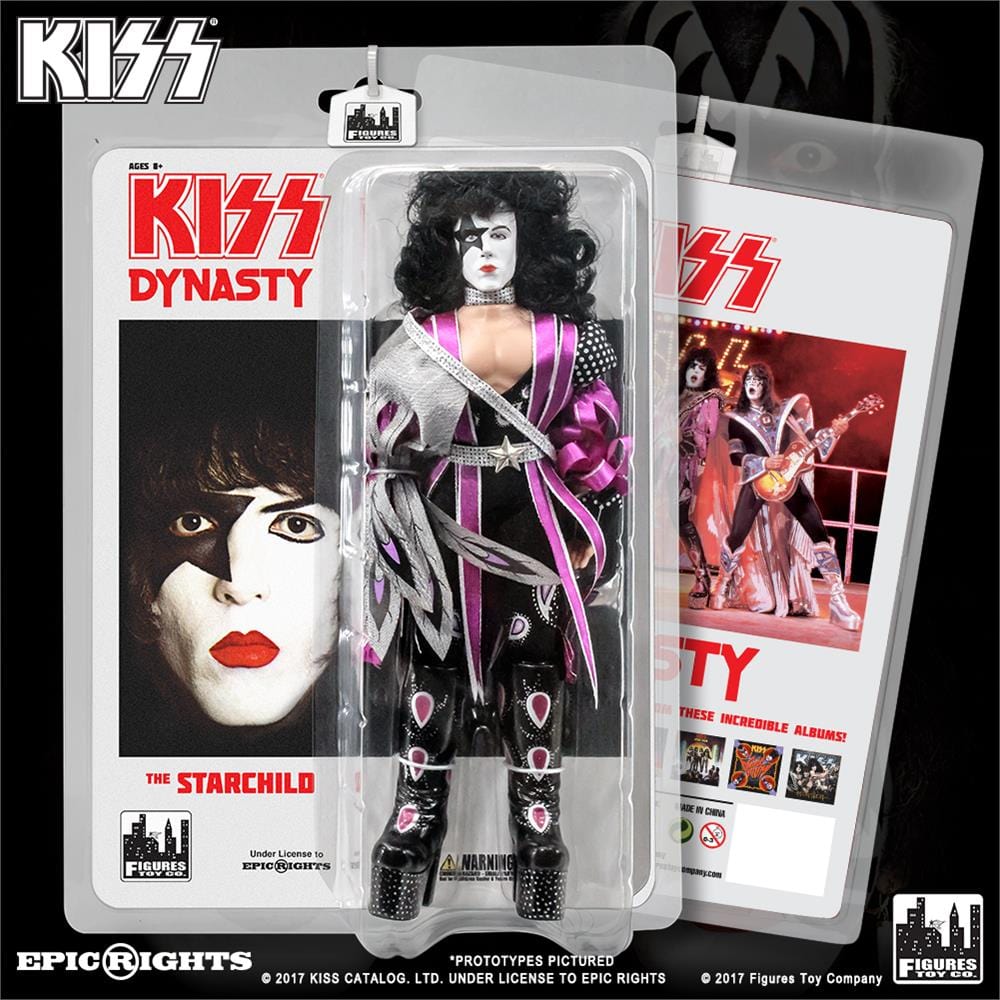 KISS 8 Inch Action Figures Series 8 Dynasty: The Starchild