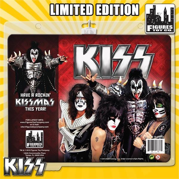KISS 8 Inch Figures Limited Edition Holiday Two-Pack: Santa Claus &amp; The Spaceman