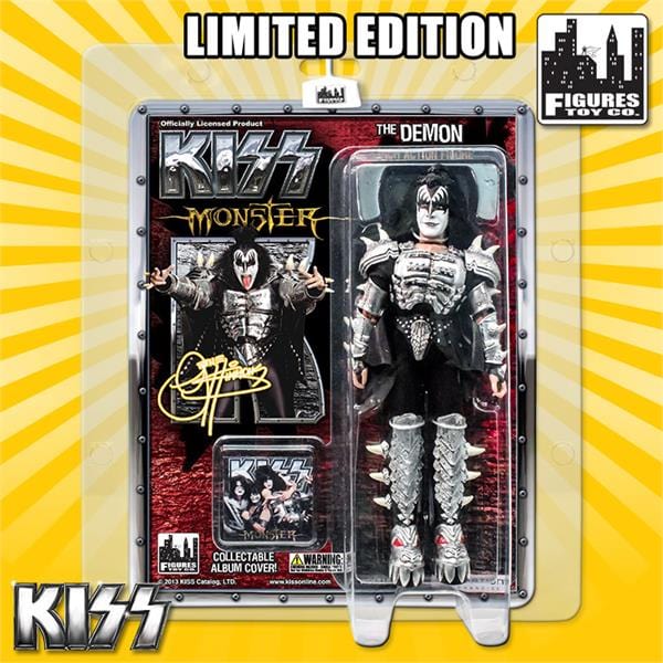 KISS 8 Inch Figures &quot;The Demon&quot; Monster Series Special Edition With Updated Head Sculpt