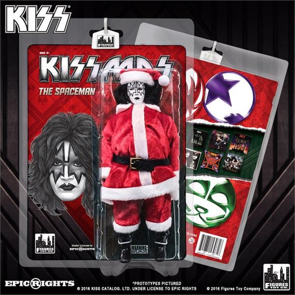 KISS 8 Inch Limited Edition Action Figure Christmas Series: The Spaceman