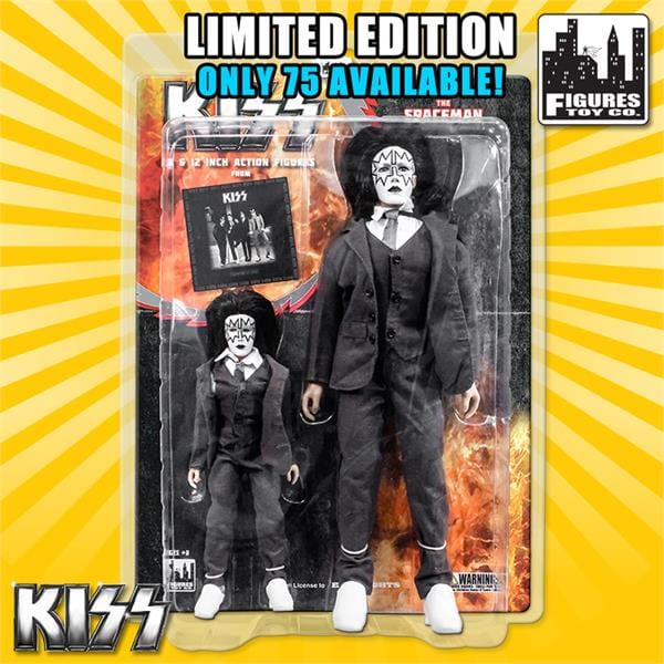KISS Limited Edition 8 &amp; 12 Inch Figure Two-Packs: Dressed To Kill Series The Spaceman