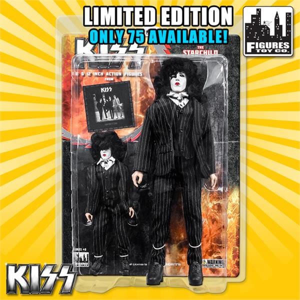 KISS Limited Edition 8 &amp; 12 Inch Figure Two-Packs: Dressed To Kill Series The Starchild