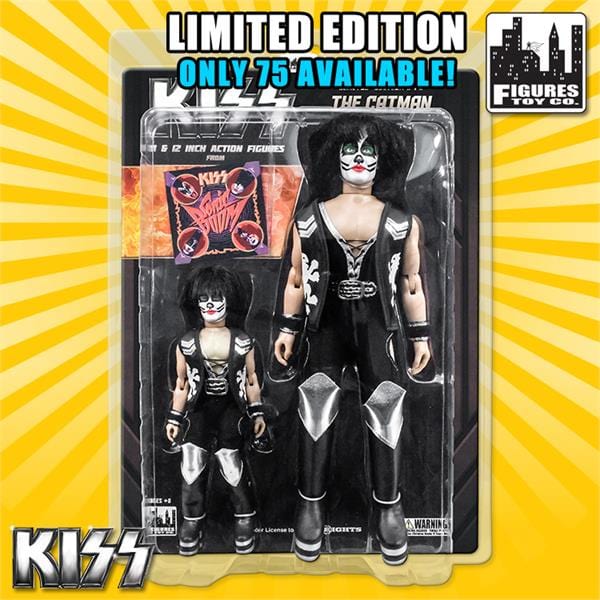 KISS Limited Edition 8 & 12 Inch Figure Two-Packs: Sonic Boom Series The Catman