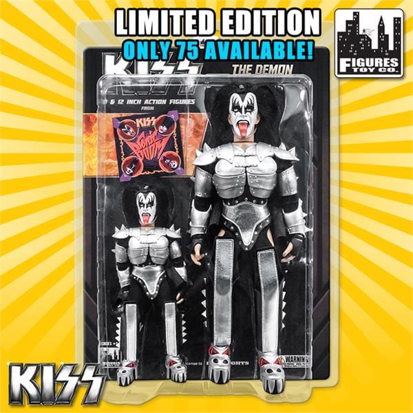 KISS Limited Edition 8 & 12 Inch Figure Two-Packs: Sonic Boom Series The Demon