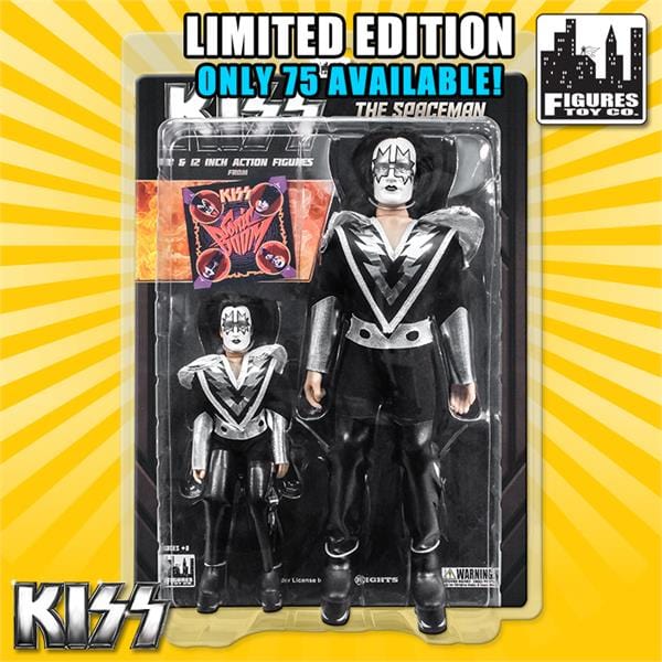 KISS Limited Edition 8 & 12 Inch Figure Two-Packs: Sonic Boom Series The Spaceman