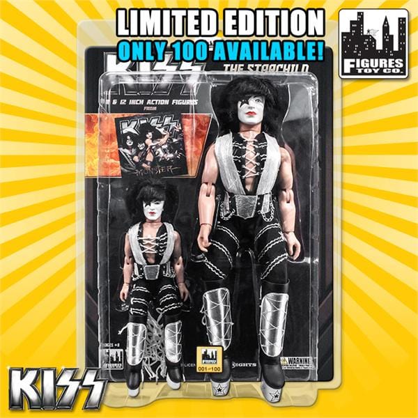 KISS Limited Edition 8 &amp; 12 Inch Figure Two-Packs: The Starchild &quot;Monster&quot; Standard Edition