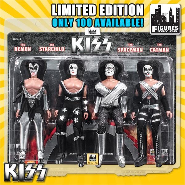KISS Limited Edition 8 Inch Figure Four-Packs: Love Gun Edition