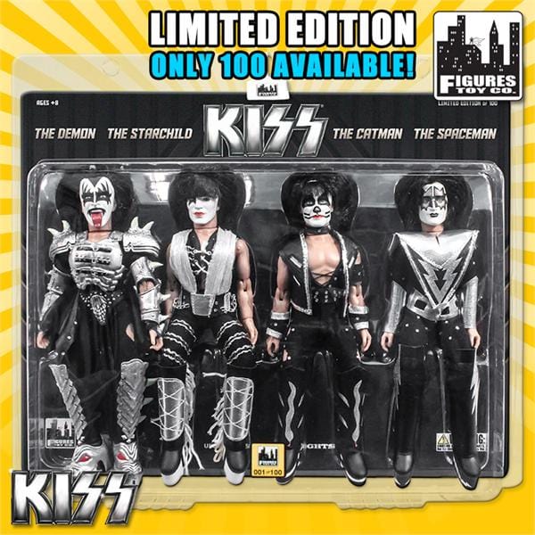 KISS Limited Edition 8 Inch Figure Four-Packs: Monster Edition