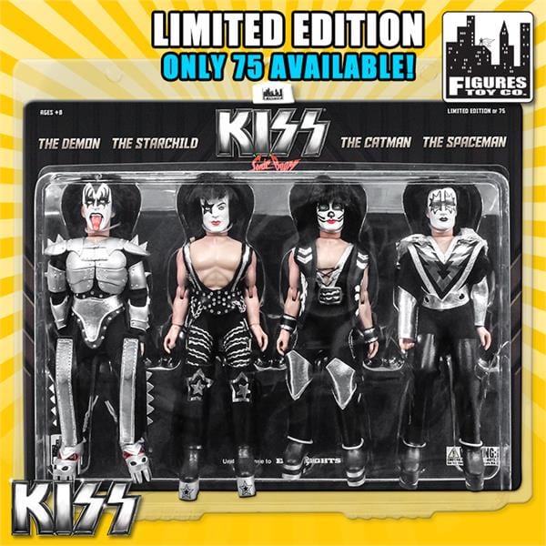 KISS Limited Edition 8 Inch Figure Four-Packs: Sonic Boom Edition