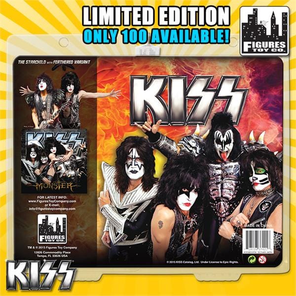 KISS Limited Edition 8 Inch Figure Two-Packs: The Starchild &quot;Monster&quot; Edition