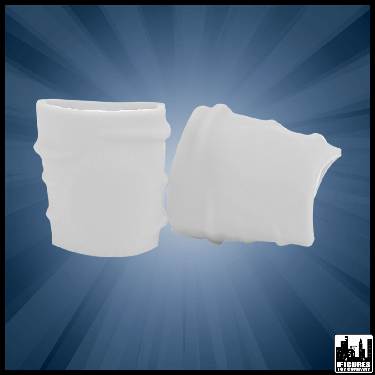 Knee Pad Set White 01 Main
