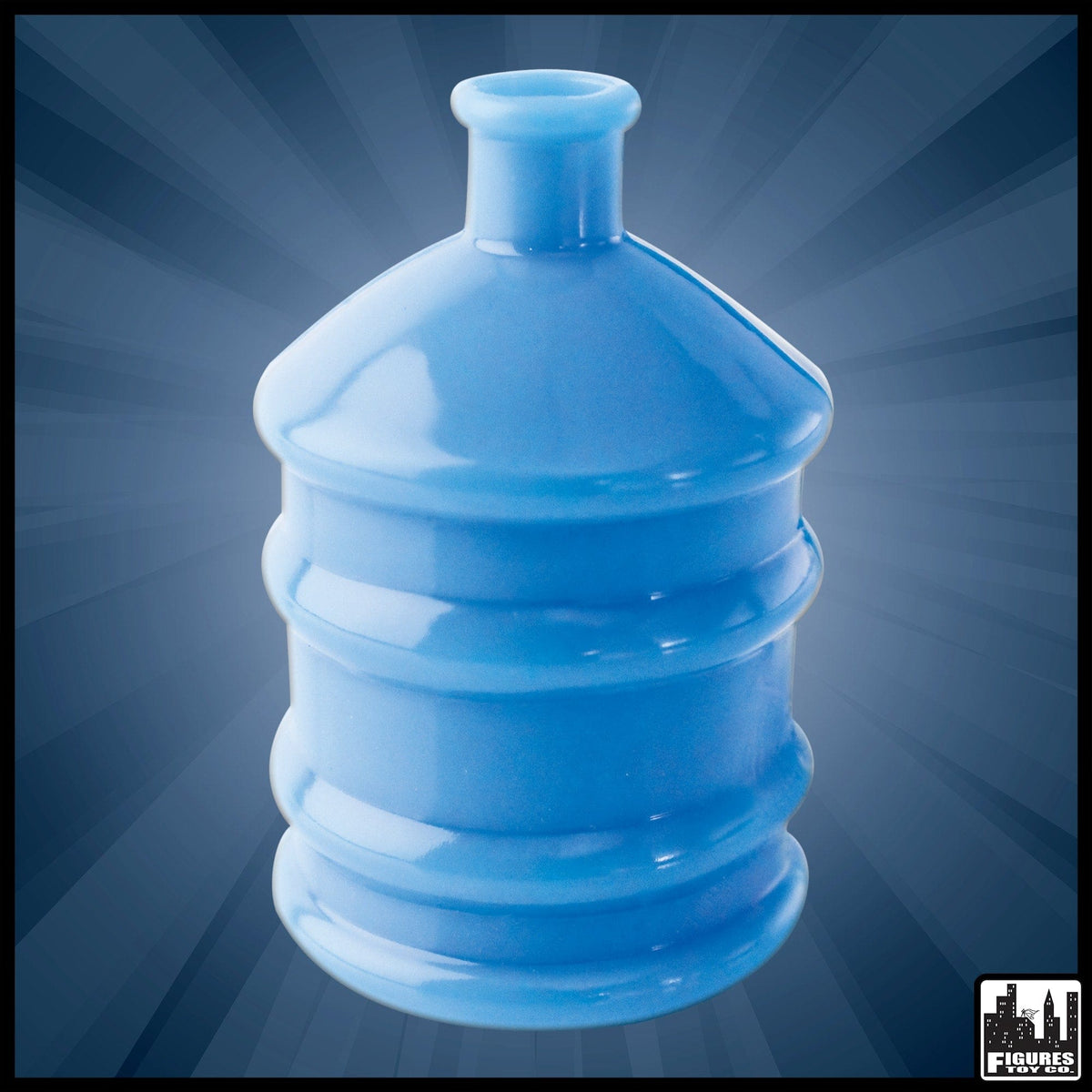 Large Blue Water Jug for WWE Wrestling Action Figures