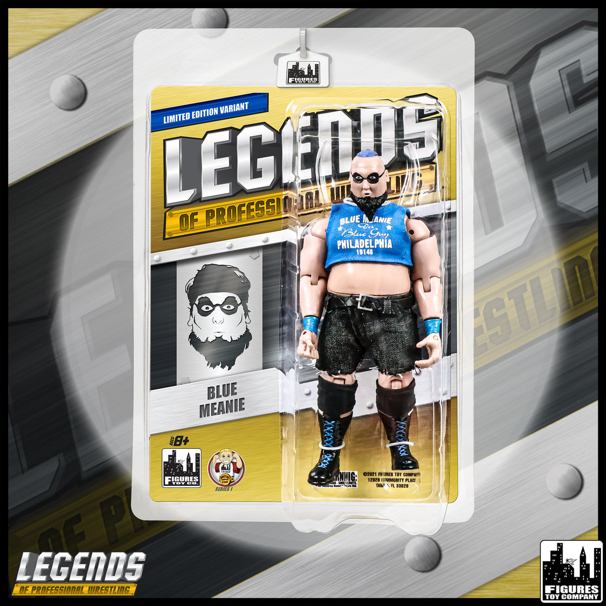 Legends Blue Meanie Variant Carded 02 Card Front