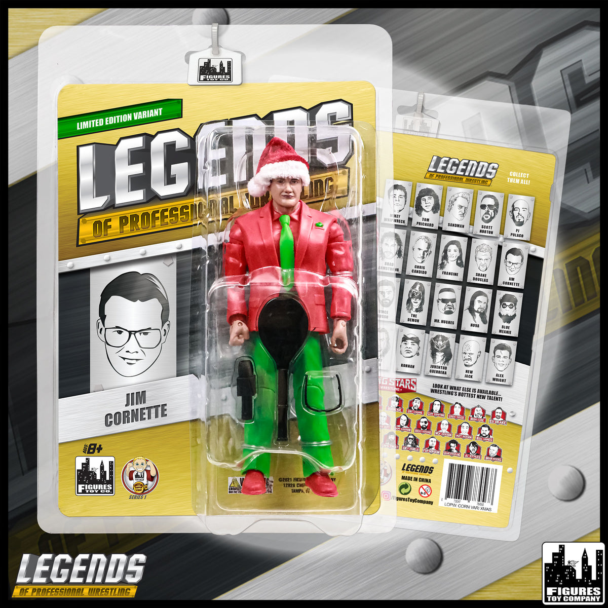 Legends Jim Cornette Christmas Carded 01 Main Carded