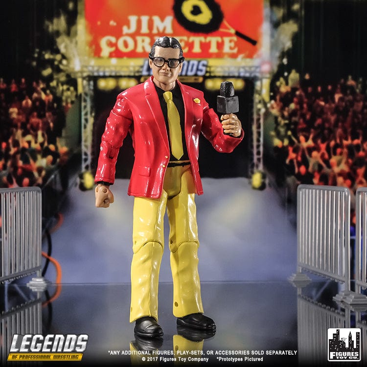 Legends of Professional Wrestling Series 1 Action Figures: Jim Cornette