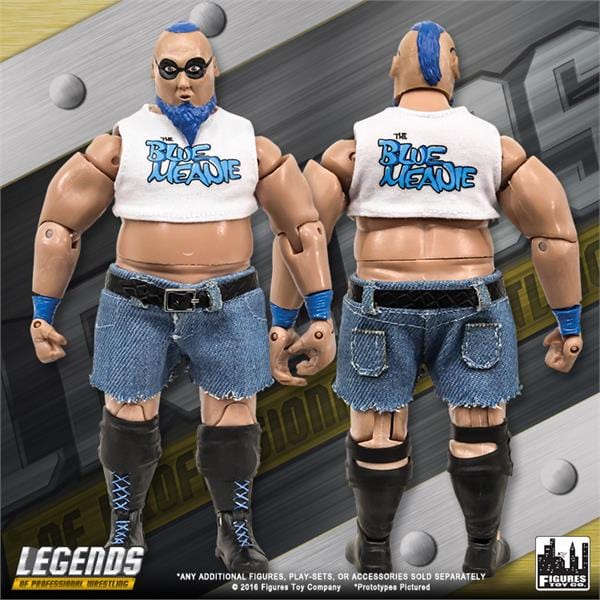 Legends of Professional Wrestling Series 1 Action Figures: The Blue Meanie