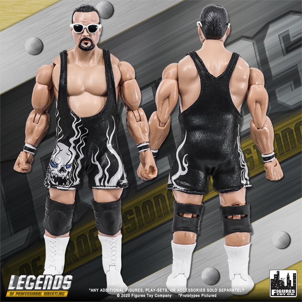 Legends of Professional Wrestling Series Action Figures: Accessory Set &amp; FREE Loose Figure