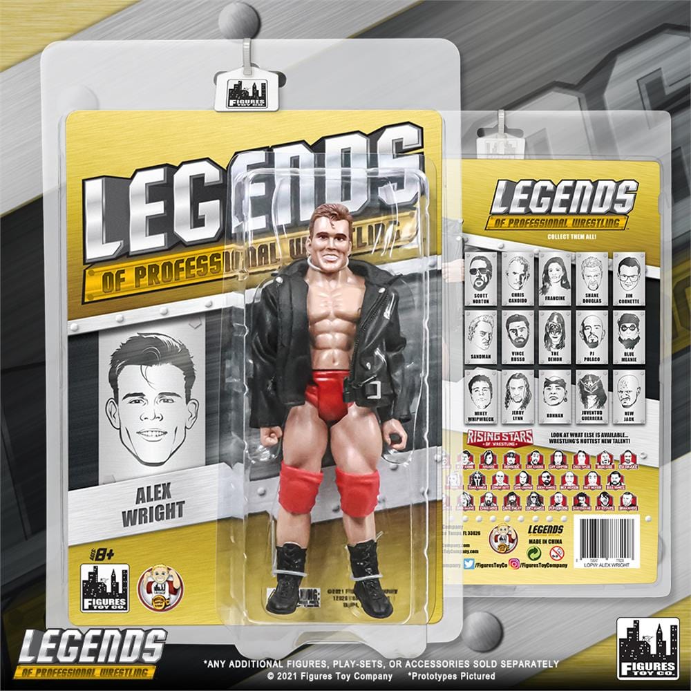 Legends of Professional Wrestling Series Action Figures: Alex Wright