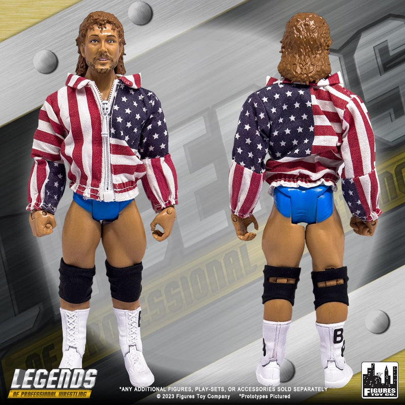 Legends of Professional Wrestling Series Action Figures Brad Armstron Figures Toy Company