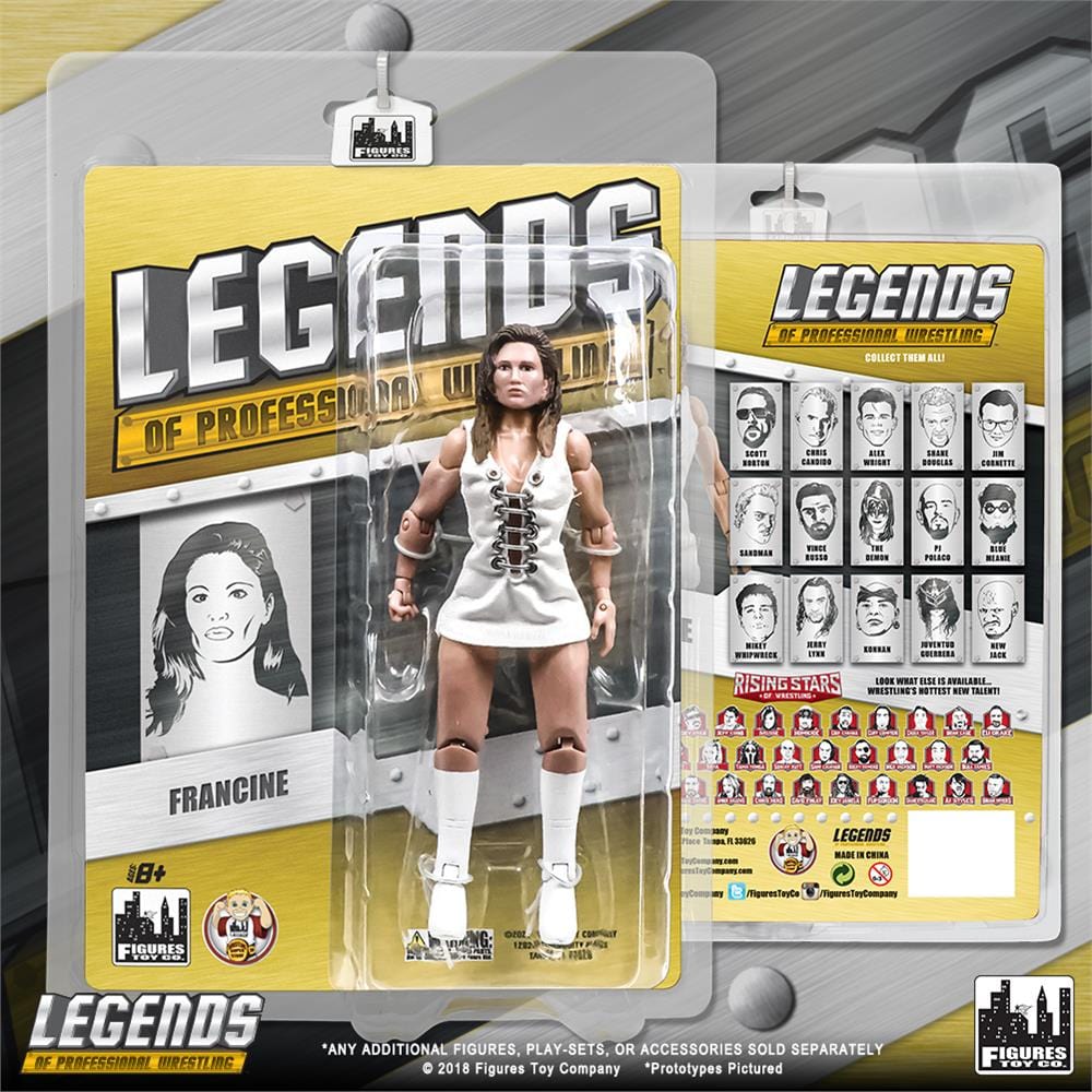 Legends of Professional Wrestling Series Action Figures: Francine