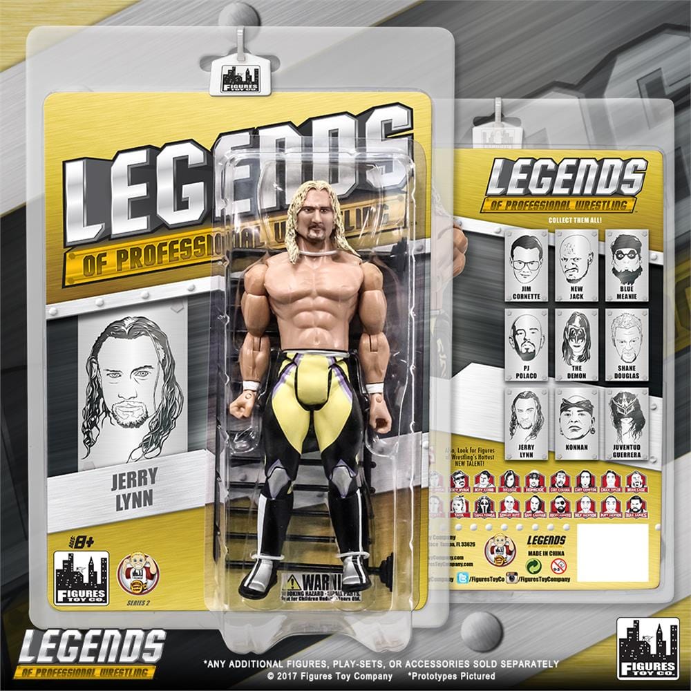 Legends of Professional Wrestling Series Action Figures: Jerry Lynn