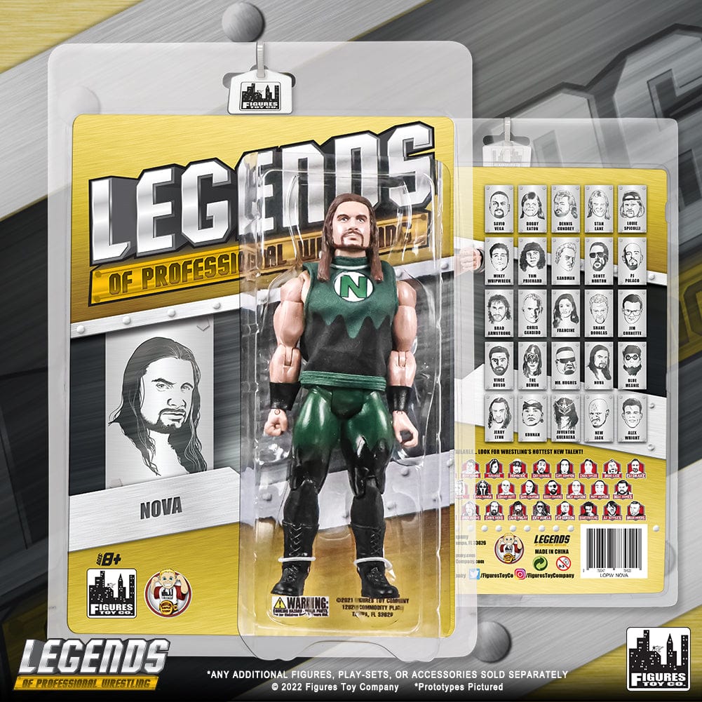 Legends of Professional Wrestling Series Action Figures: Nova