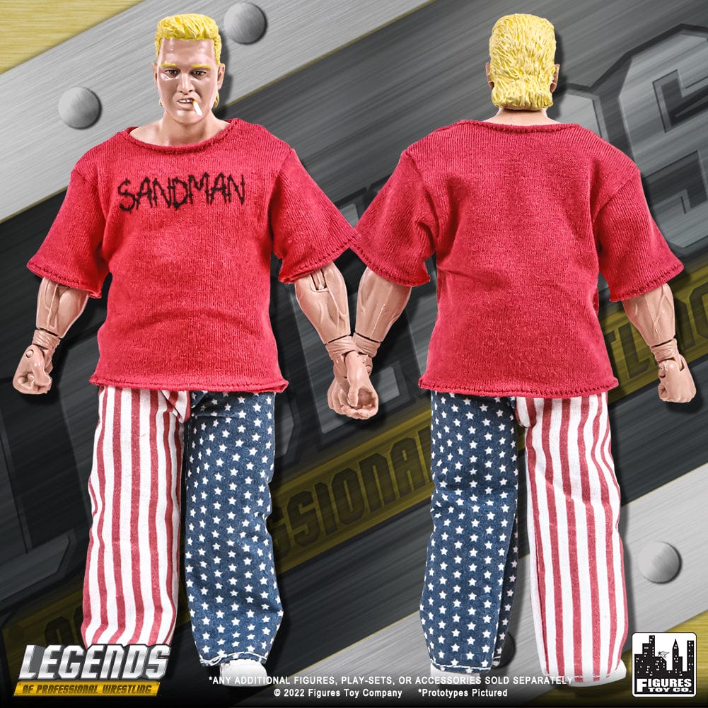 Legends of Professional Wrestling Series Action Figures: Sandman