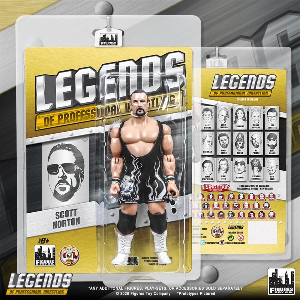 Legends of Professional Wrestling Series Action Figures: Scott Norton