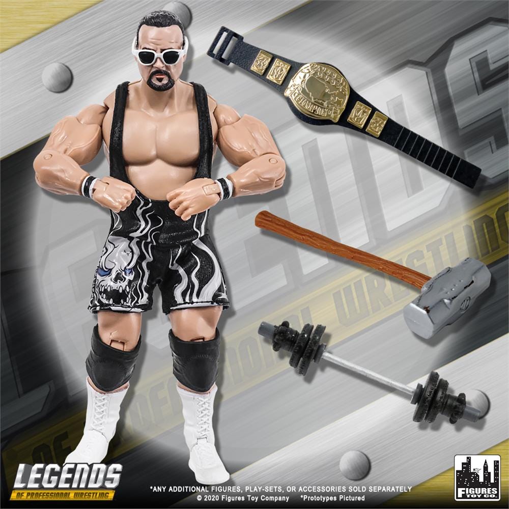 Legends of Wrestling Figures: Accessory Set & FREE Loose Figure - Figures  Toy Company