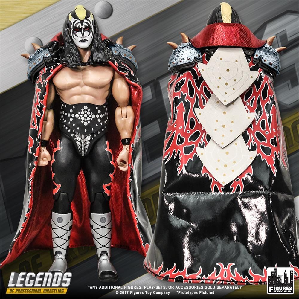 Legends of Professional Wrestling Series Action Figures: The Demon [KISS] {Autographed}