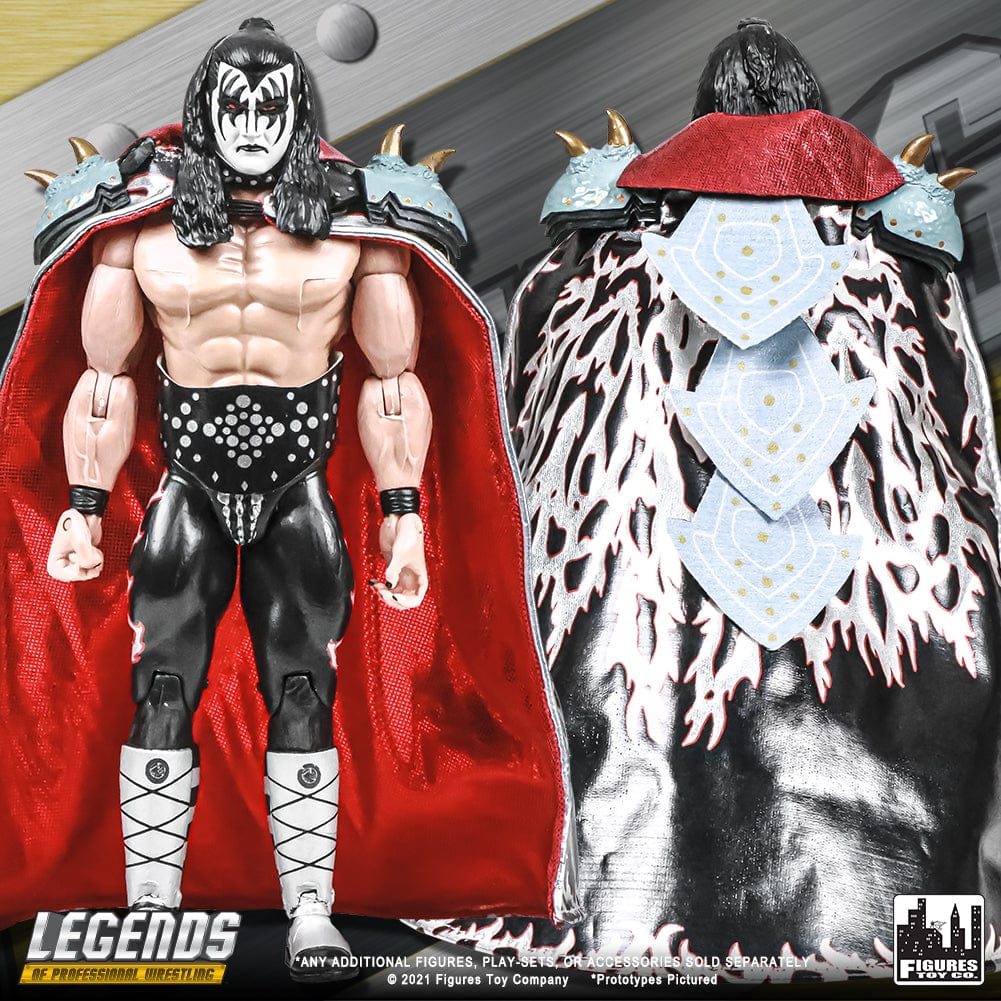 Legends of Professional Wrestling Series Action Figures: The Demon [KISS] VARIANT {Autographed}