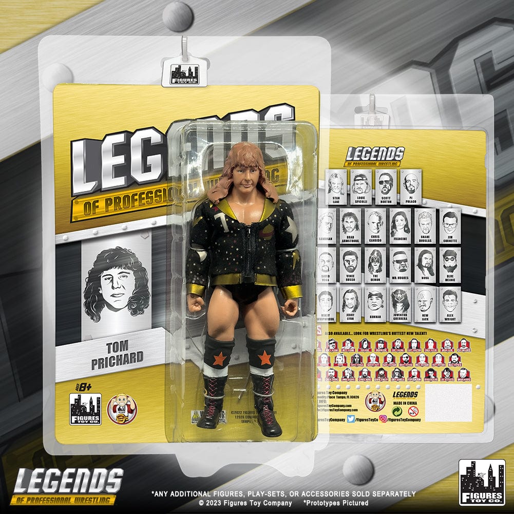 Legends of Professional Wrestling Series Action Figures: Tom Prichard