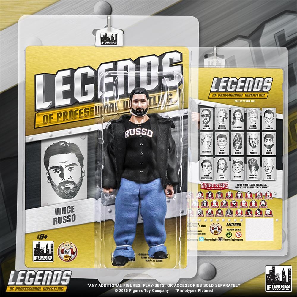 Legends of Professional Wrestling Series Action Figures: Vince Russo