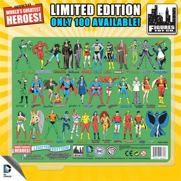 Limited Edition 8 Inch DC Superhero Two-Packs Series 1: Batman VS. The Joker