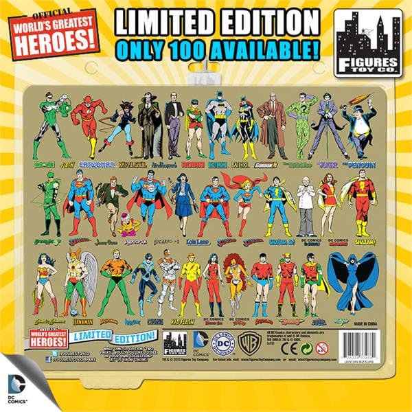 Limited Edition 8 Inch DC Superhero Two-Packs Series 4: Bizarro VS. Supergirl