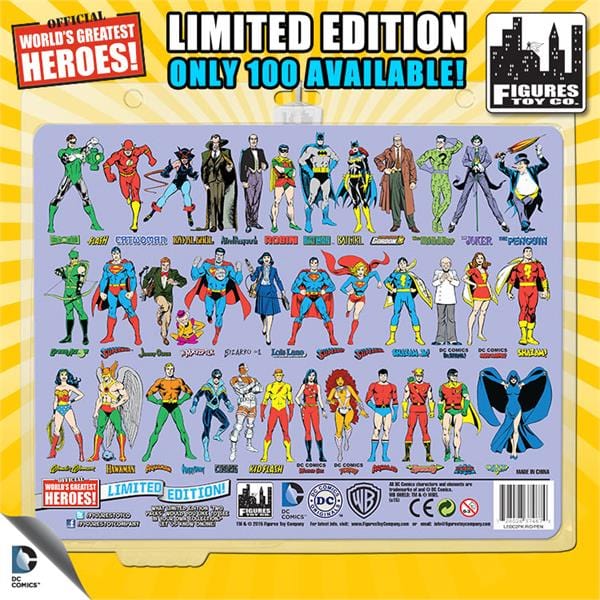 Limited Edition 8 Inch DC Superhero Two-Packs Series 4: The Riddler &amp; The Penguin