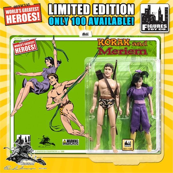 Limited Edition Korak &amp; Meriem Action Figure Two-Pack